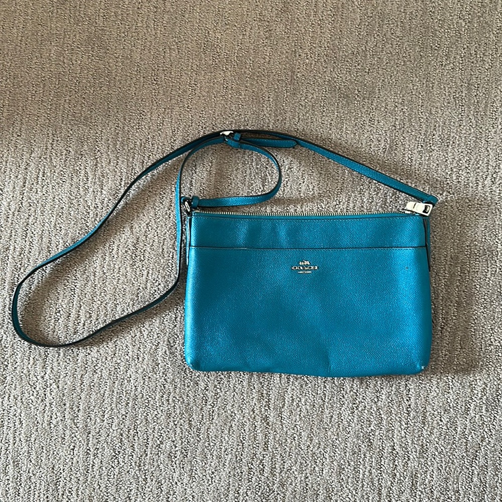 Coach bag with adjustable strap